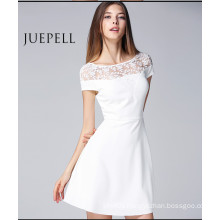 New Fashion Women Summer Lace Hollow out Sexy Dress